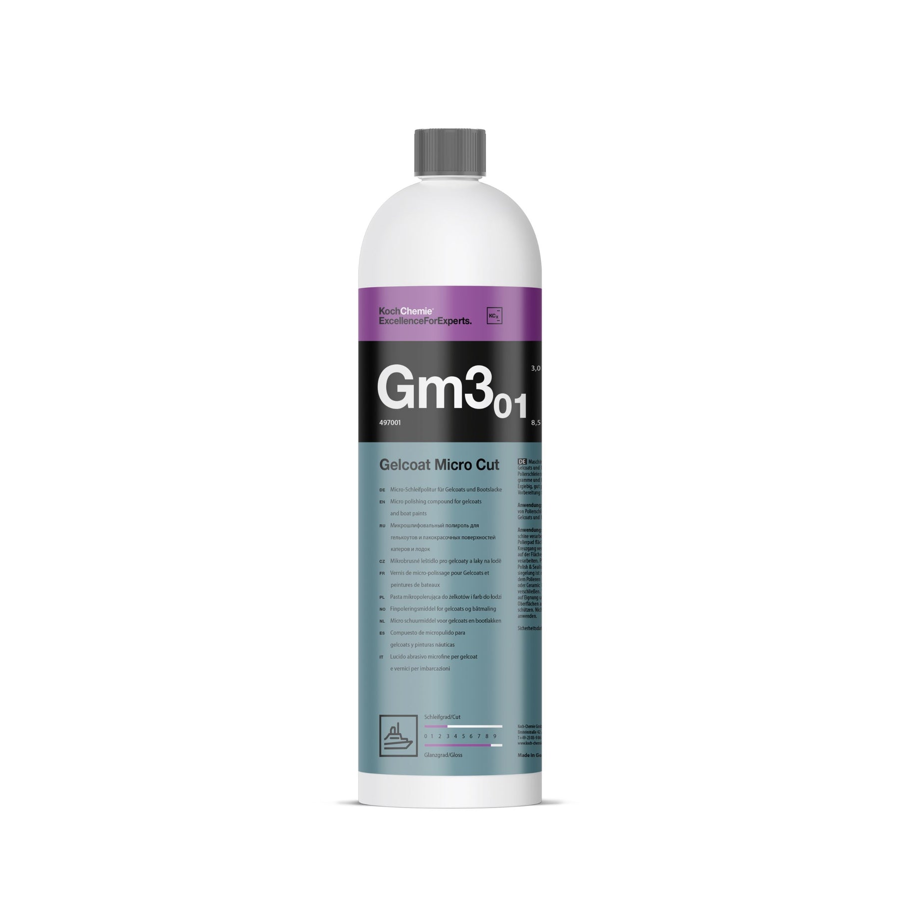Koch-Chemie Marine Gm3.01 - Gelcoat Micro Cut – 1 L