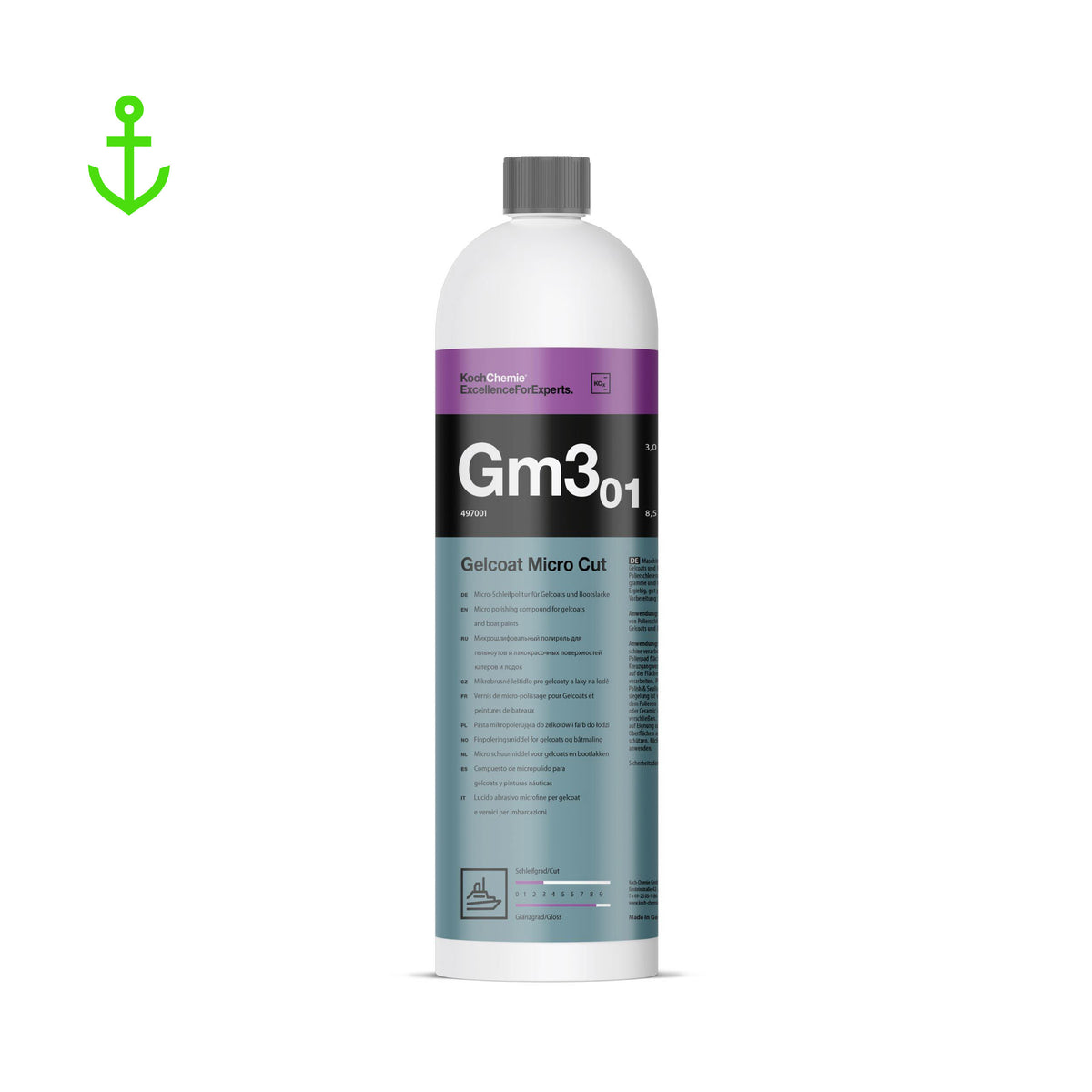 Koch-Chemie Marine Gm3.01 - Gelcoat Micro Cut