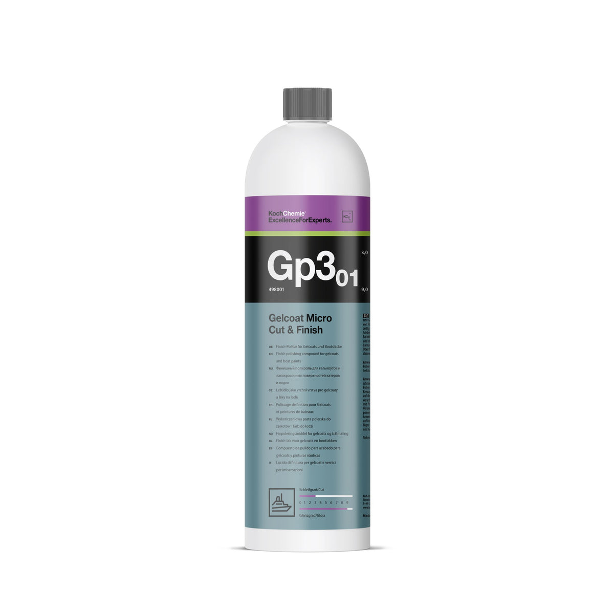 Koch-Chemie Marine Gp3.01 - Gelcoat Micro Cut & Finish – 1 L