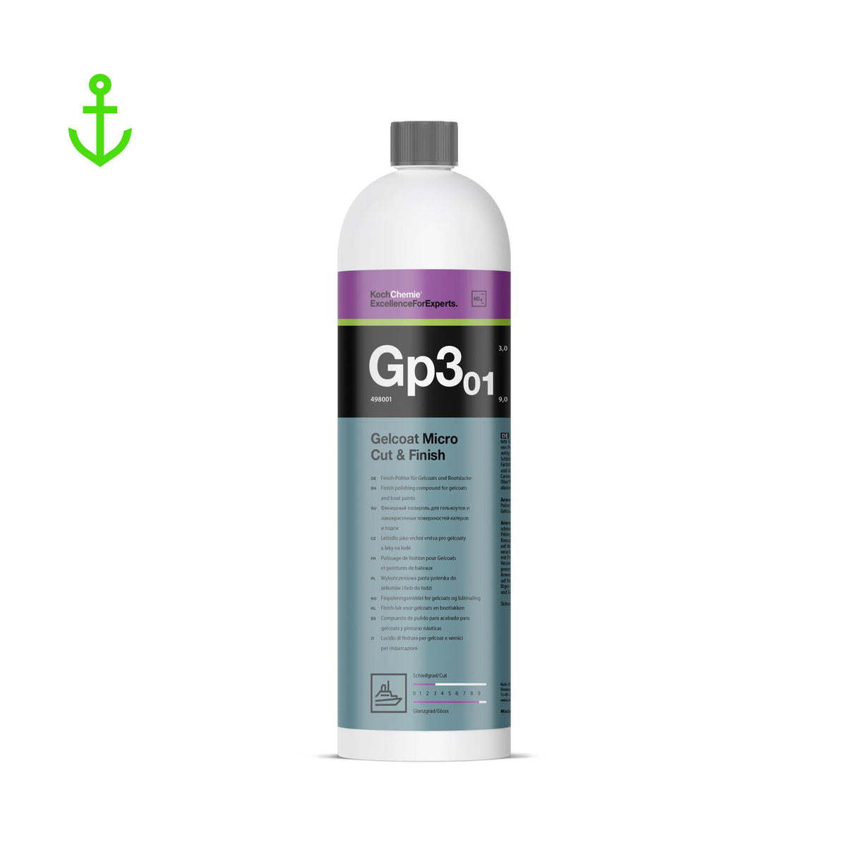 Koch-Chemie Marine Gp3.01 - Gelcoat Micro Cut & Finish