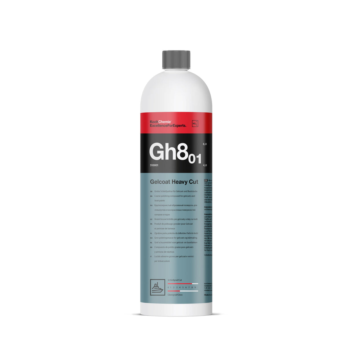 Koch-Chemie Marine Gh8.01 - Gelcoat Heavy Cut – 1 L