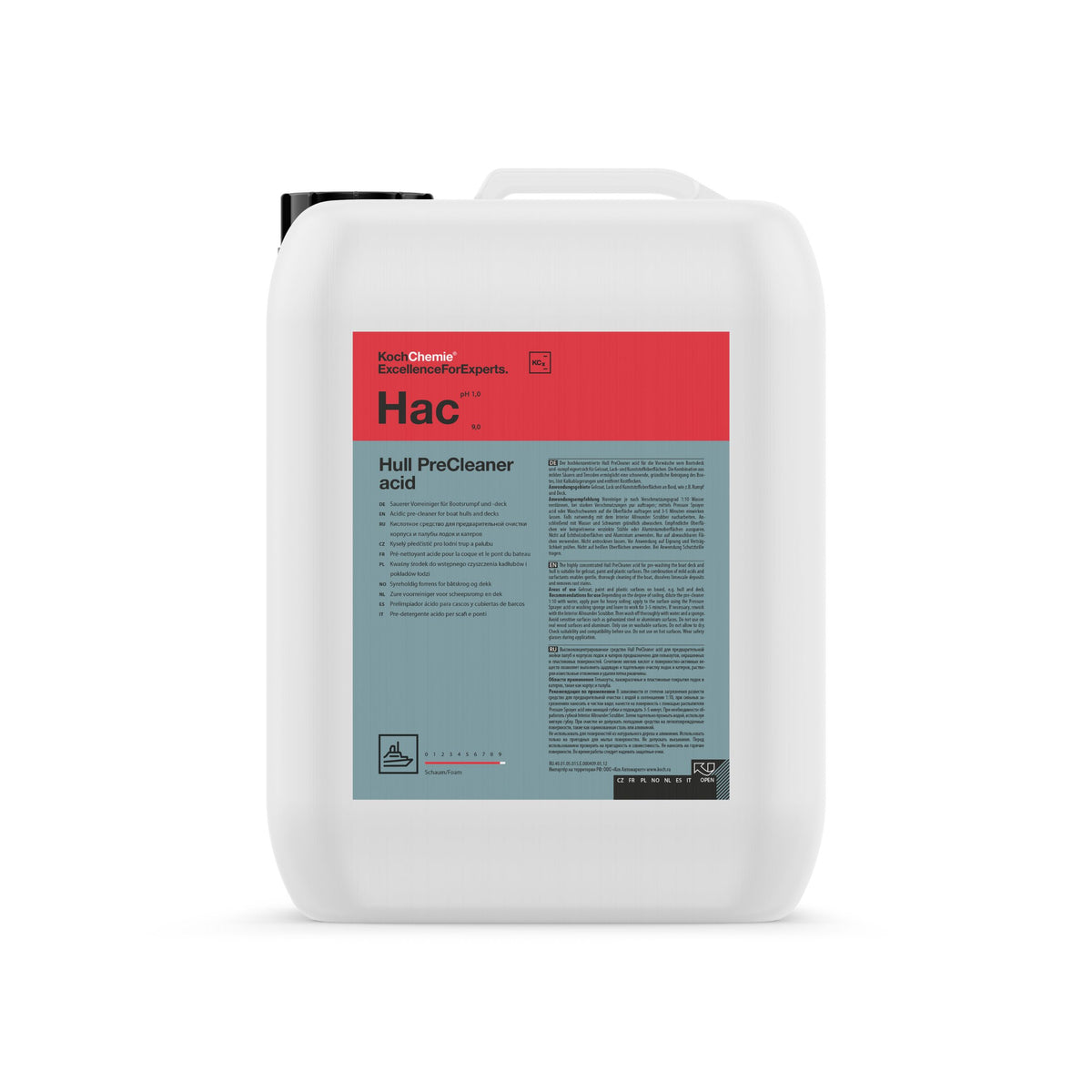 Koch-Chemie Marine Hac - Hull Precleaner acid – 10 L