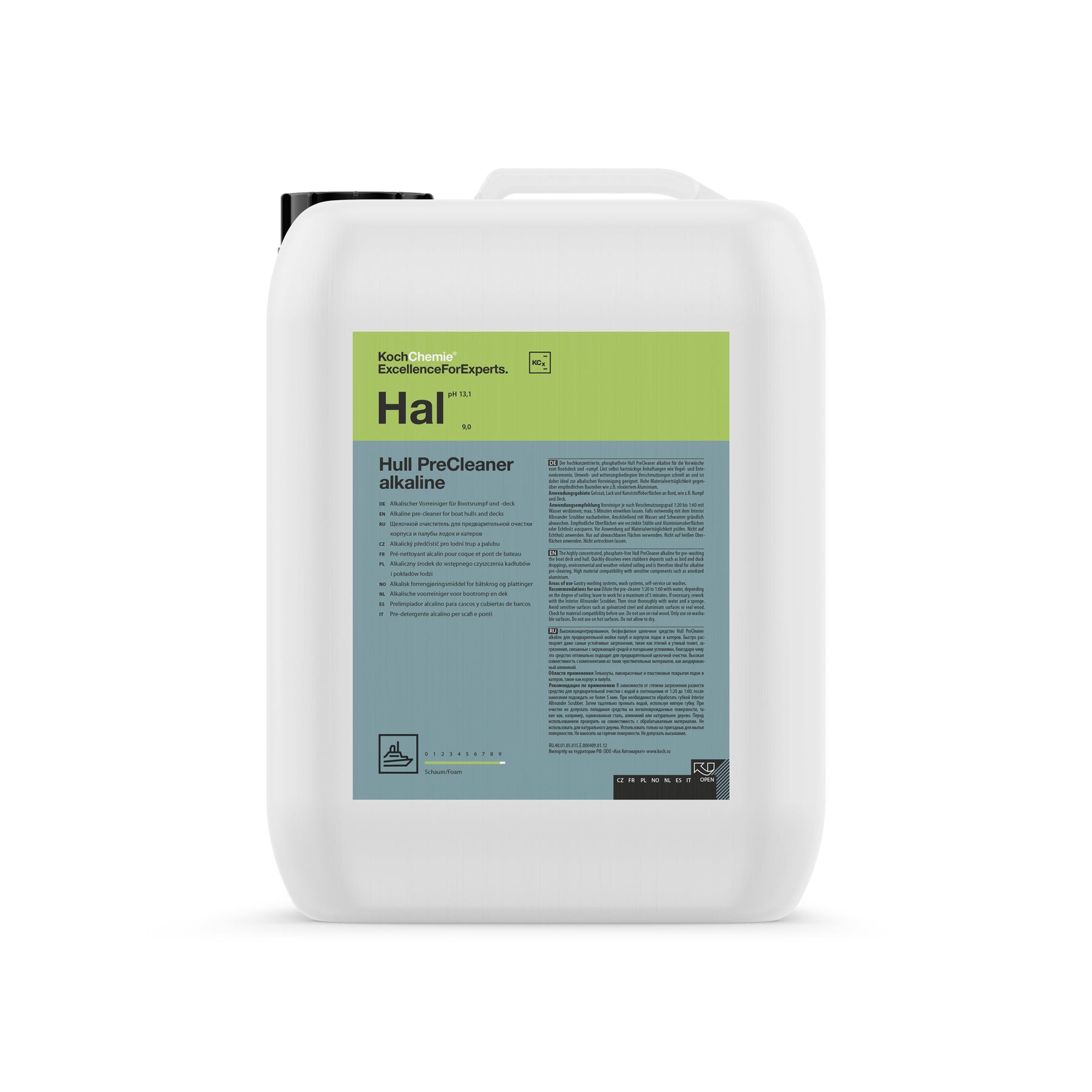 Koch-Chemie Marine Hal - Hull Precleaner alkaline – 10 L