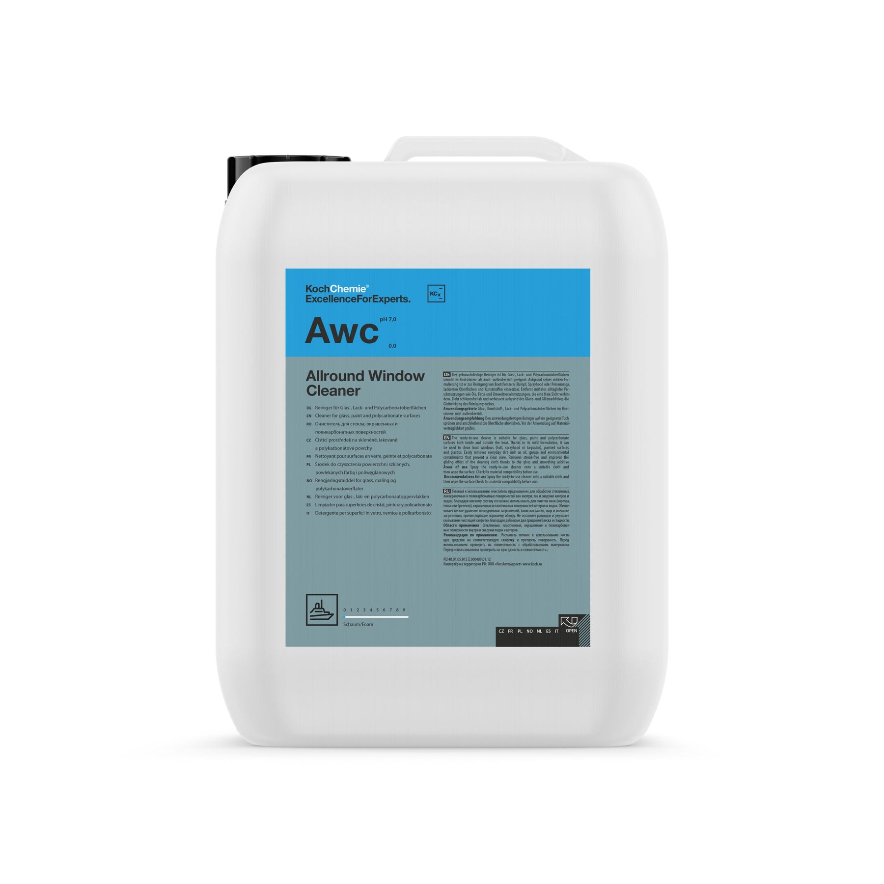 Koch-Chemie Marine Awc - Allround Window Cleaner – 10 L