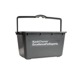 Secchio grigio rettangolare Koch-Chemie da 18 litri con manico robusto