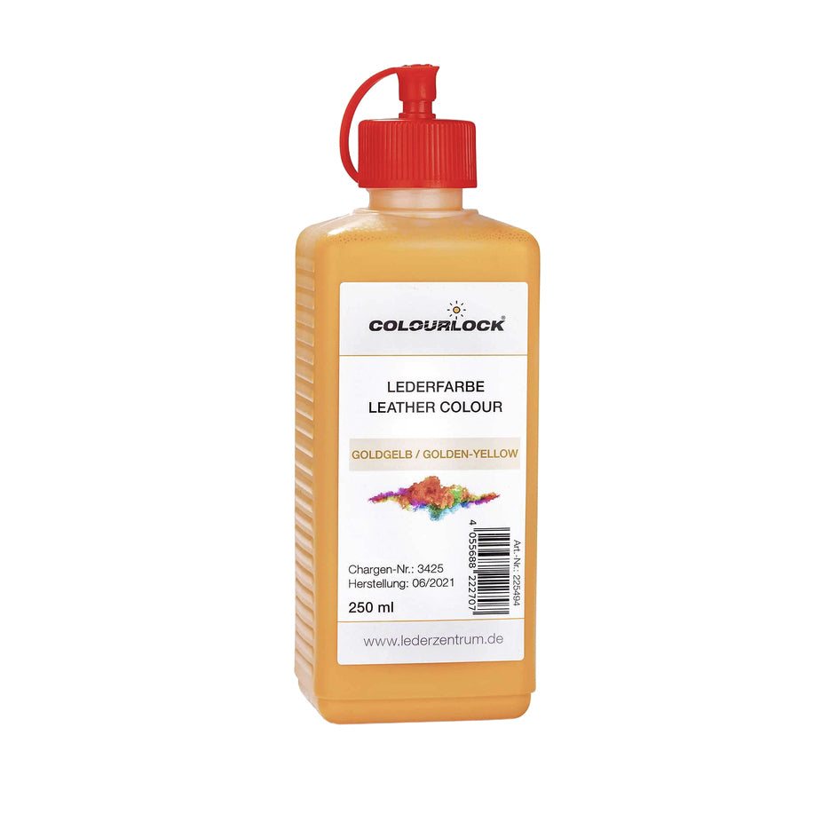 COLOURLOCK Leather Colour – 250 ml / Giallo dorato