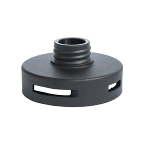 Raccordo MTM Hydro per PF22 nero, con filettatura e design resistente, ideale per connessioni sicure in operazioni di detailing