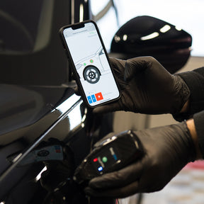 Spessimetro NexPTG PRO Carbon per misurazione avanzata dello spessore della vernice auto.
