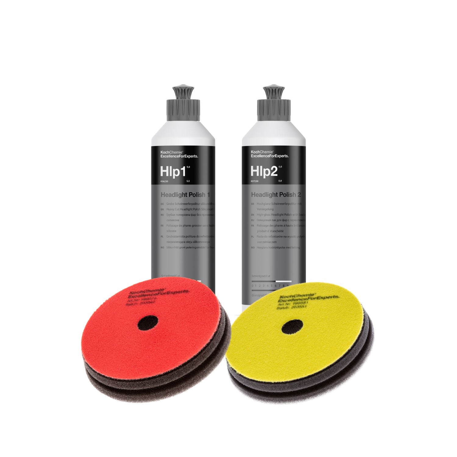 KOCH-CHEMIE Kit Lucidatura Plexiglass e Policarbonato