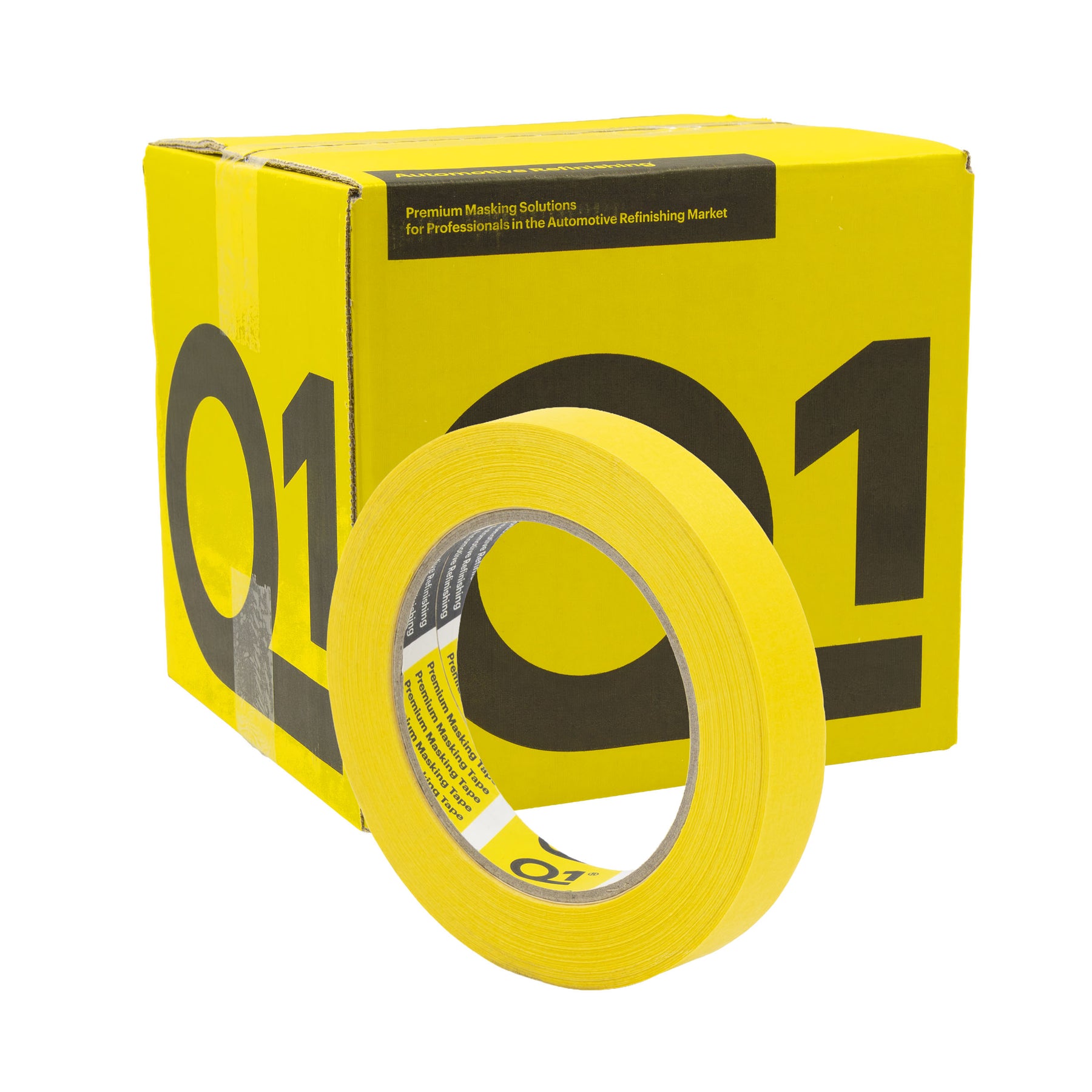 Q1 Tapes Premium Masking Tape 50m – 1 scatola / 18mm
