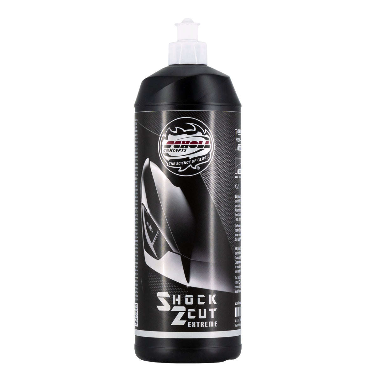 SCHOLL Concepts Shock2Cut Extreme compound abrasivo ad altissimo potere di taglio per lucidatura auto
