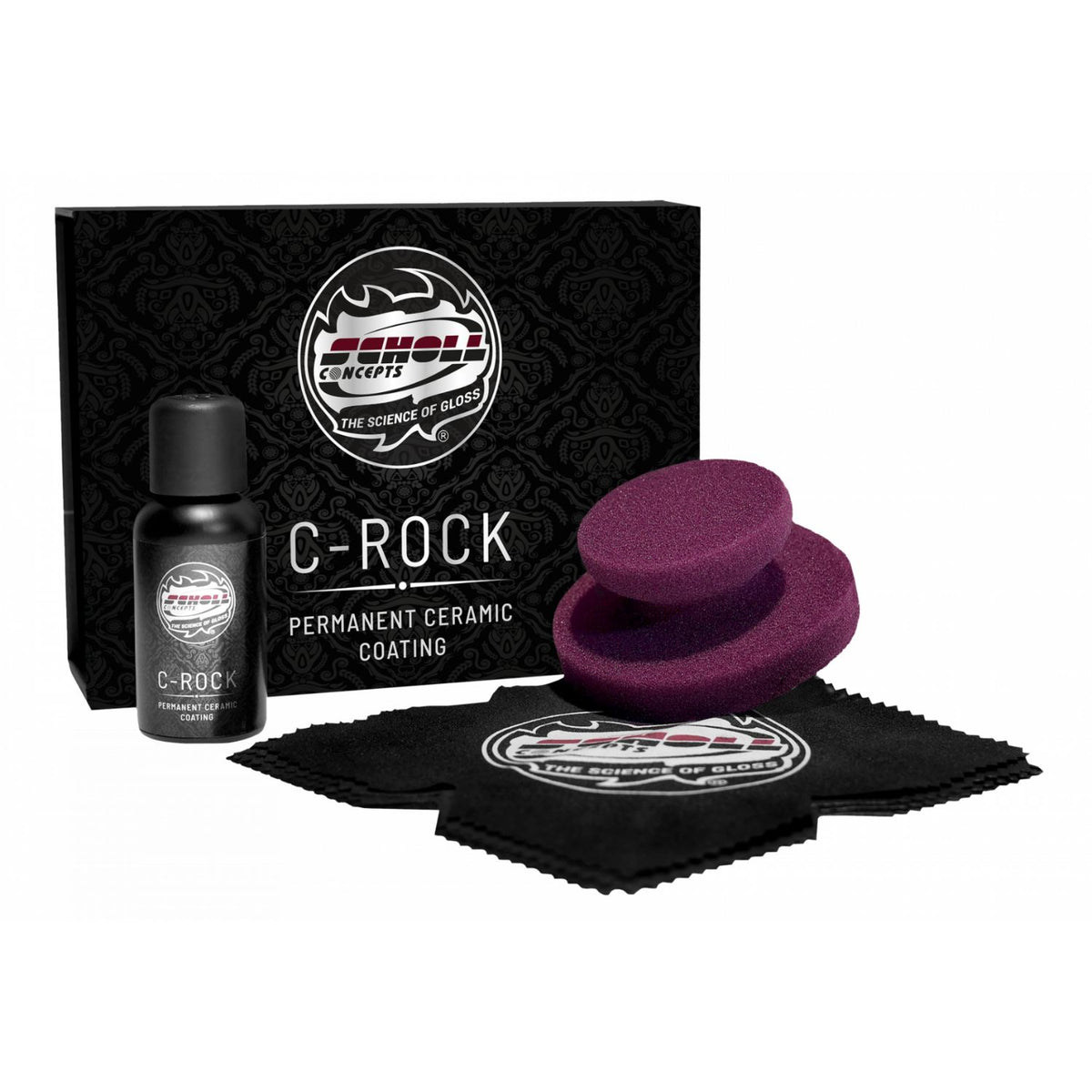 SCHOLL Concepts C-ROCK Permanent Ceramic Coating Bundle