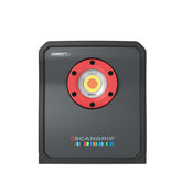  Primo piano della lampada SCANGRIP Multimatch 3 Connect  modulo LED potente e tecnologia Bluetooth integrata.