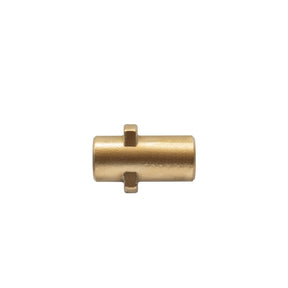 Adattatore a baionetta IDROBASE in ottone con O-ring G1/4F, compatibile con tipo Karcher, perfetto per connessioni rapide e sicure nelle attrezzature professionali.