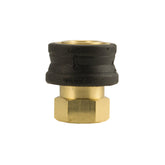 Attacco rapido a sfere femmina IDROBASE G1/4F, perfetto per connessioni rapide e sicure nelle attrezzature professionali.