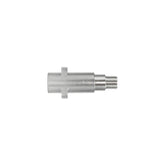 Adattatore a baionetta IDROBASE in alluminio con O-ring G1/4M tipo Makita, perfetto per connessioni rapide e sicure nelle attrezzature professionali.
