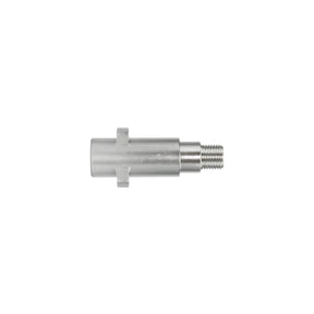 Adattatore a baionetta IDROBASE in alluminio con O-ring G1/4M tipo Makita, perfetto per connessioni rapide e sicure nelle attrezzature professionali.