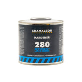 Chamaleon HS Hardener for 180 Clear Coat, catalizzatore per trasparenti per una finitura resistente su superfici verniciate.