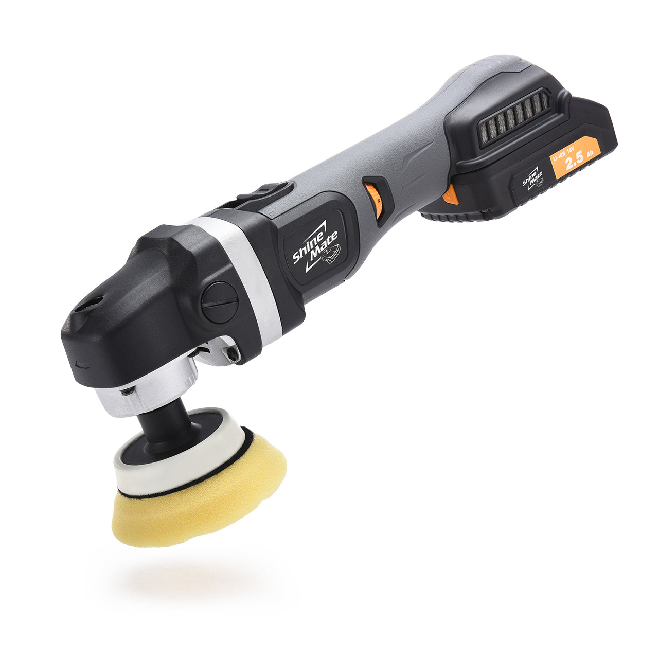 Lucidatrice rotativa cordless ShineMate EB2302 per detailing auto senza fili.