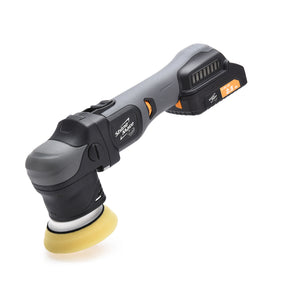  Lucidatrice rotorbitale ShineMate EB350-3/12 con orbita da 12 mm e platorello da 74 mm per detailing auto di alta qualità.