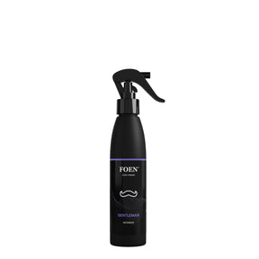 Bottiglia di FOEN Gentleman Profumo Spray, deodorante auto con fragranza raffinata e maschile, ideale per rinfrescare e profumare l'interno del veicolo.