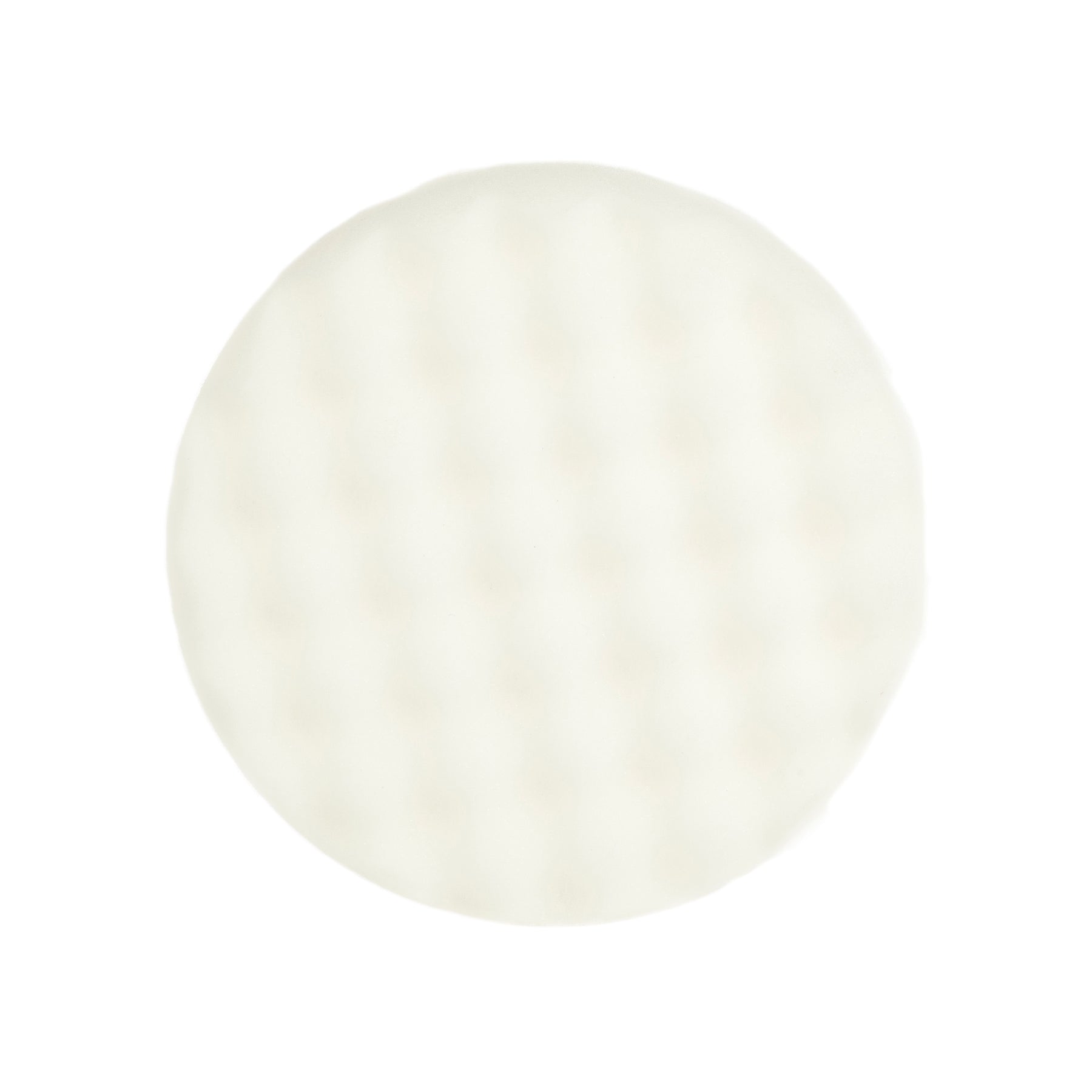 Tampone di lucidatura CARTEC bianco soft per lucidatrice rotativa, ideale per una finitura delicata e uniforme.