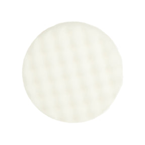 Tampone di lucidatura CARTEC bianco soft per lucidatrice rotativa, ideale per una finitura delicata e uniforme.