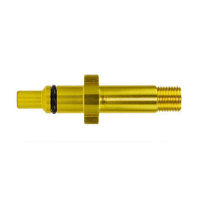 Adattatore in alluminio IDROBASE G1/4F, compatibile con tipo Gerni, perfetto per connessioni rapide e sicure nelle attrezzature professionali.