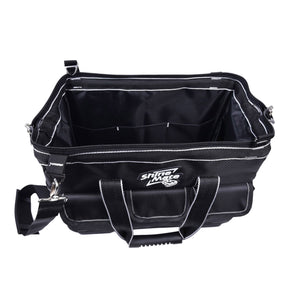 Borsone SHINEMATE Heavy Duty, robusto e spazioso, ideale per il trasporto e l'organizzazione degli strumenti di detailing auto.