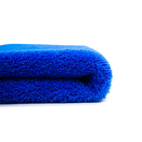 Dettaglio del panno Ultrasoft Buffing 500 in microfibra blu.